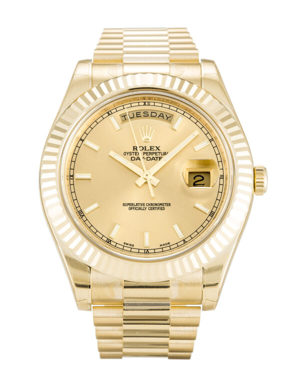 Réplique de qualité Rolex Day-date II 218238-41 mm